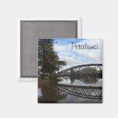 Petaluma, CA Magneet (Voorkant / Achterkant)