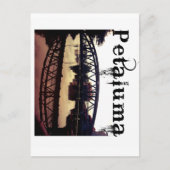 Petaluma California Briefkaart (Voorkant)