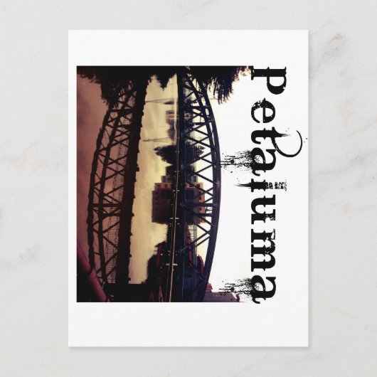 Petaluma California Briefkaart (Voorkant)