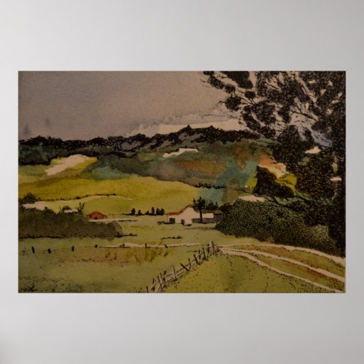 Petaluma California Poster (Voorkant)