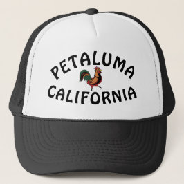 Petaluma California Rooster Trucker Hat Pet