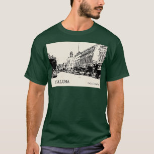 Petaluma California TShirt 1