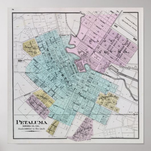 Petaluma, Californië 2 Poster (Voorkant)