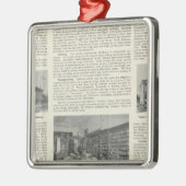 Petaluma, Californië Metalen Ornament (Links)