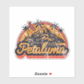 Petaluma, Californië Sticker (Vel)
