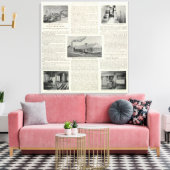 Petaluma's Pride, Californië Canvas Afdruk (Insitu (Woonkamer))
