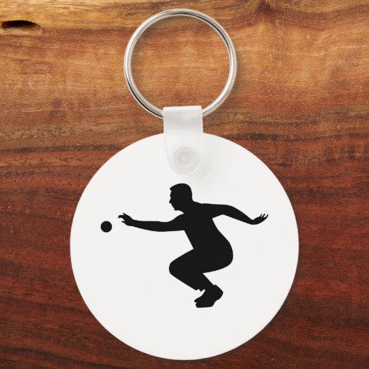 Petanekspeler Sleutelhanger (Voorkant)