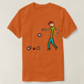 Petanque 1 t-shirt (Design voorkant)