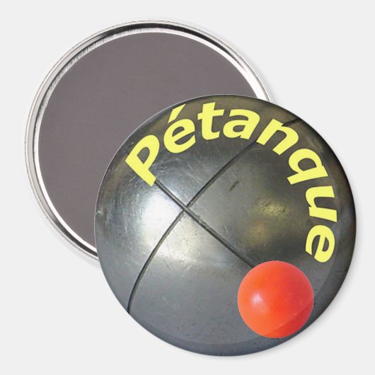 Petanque Boule Magnet (Voorkant / Achterkant)