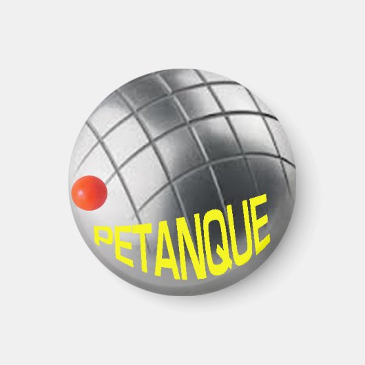 Petanque Boule Magnet (Voorkant)