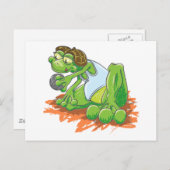 Pétanque Briefkaart (Voorkant / Achterkant)