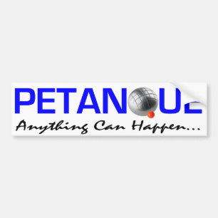 Petanque Bumpersticker
