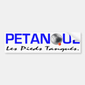 Petanque Bumpersticker (Voorkant)