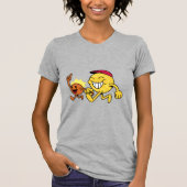 Petanque Franse Cartoon T-shirt (Voorkant)