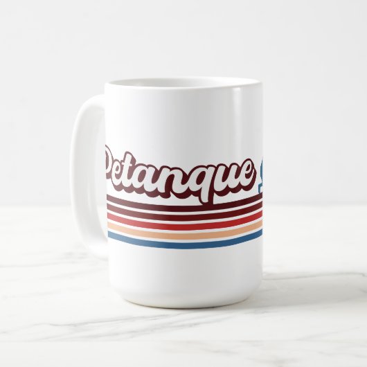 Petanque Gifts, Petanque Lover, Petanque Player Koffiemok (Voorkant links)