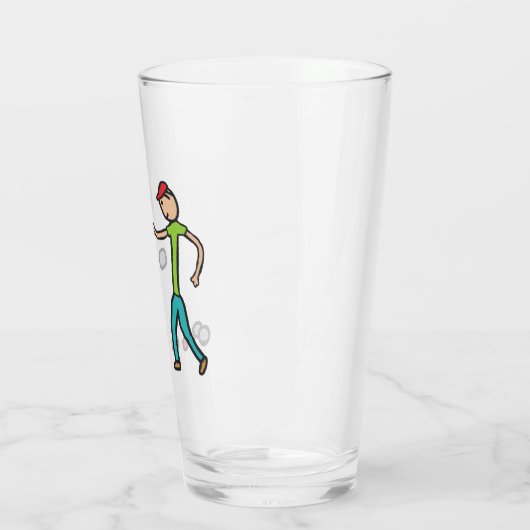 Petanque Glas (Links)
