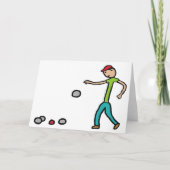 Petanque Kaart (Voorkant)