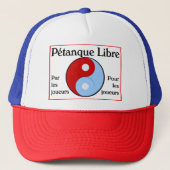 petanque libre baseball pet (Voorkant)