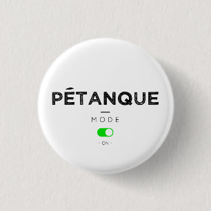 Petanque-modus ingeschakeld ronde button 3,2 cm