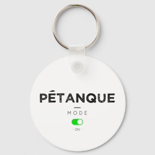 Petanque-modus ingeschakeld sleutelhanger