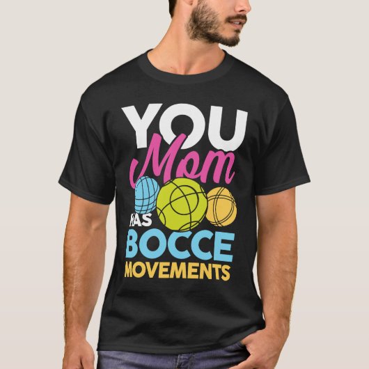 Petanque Petanque Game Bocce Ball Boule T-shirt (Voorkant)