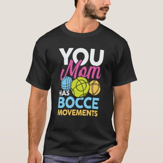 Petanque Petanque Game Bocce Ball Boule T-shirt (Voorkant)