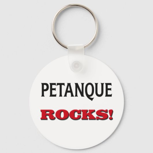 Petanque Rocks Sleutelhanger (Voorkant)