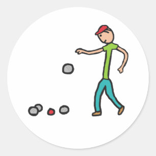 Petanque Ronde Sticker