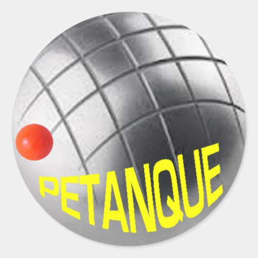 Petanque Sticker (Voorkant)