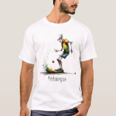 Pétanque T-shirt (Voorkant)