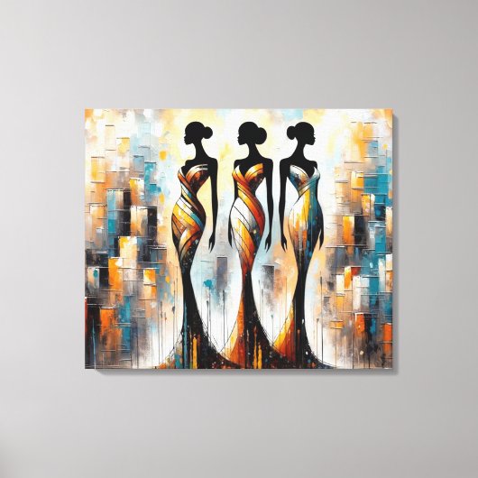 PetAura – Gepersonaliseerd herinneringsportret voo Canvas Afdruk (Voorkant)