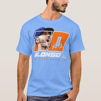 Pete Alonso - Silhouette Polar Beer New York MLBPA T-shirt