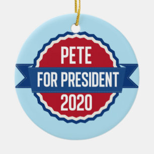 Pete Buttigieg voor President 2020 Keramisch Ornament