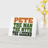 Pete - de Legende Kaart (Gele Bloem)
