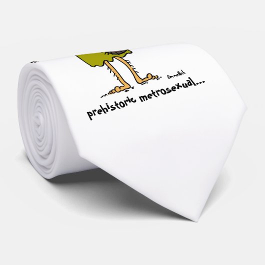 Pete de prehistorische metroseksuele stropdas (Opgerold)