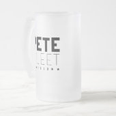Pete Fleet 2020 Matglas Bierpul (Voorkant links)
