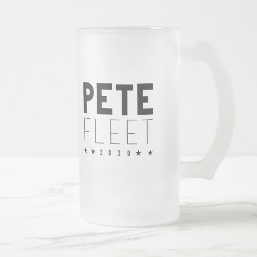 Pete Fleet 2020 Matglas Bierpul (Rechts)