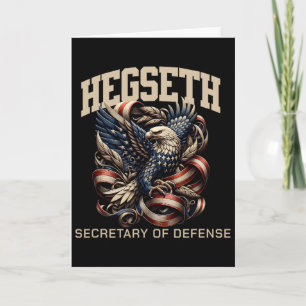 Pete Hegseth Minister van Defensie Trump Ondersteu Kaart