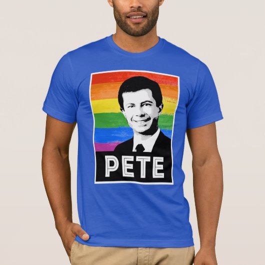 Pete LGBT-vlag T-shirt (Voorkant)