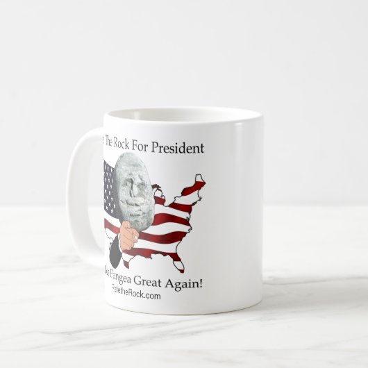 Pete maakt Pangea weer geweldig Mok (Voorkant links)