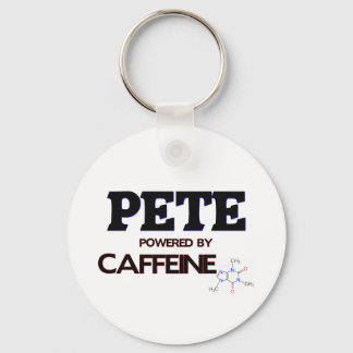 Pete Powered by Caffeine Sleutelhanger
