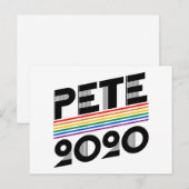 Pete Pride 2020 Briefkaart (Voorkant / Achterkant)