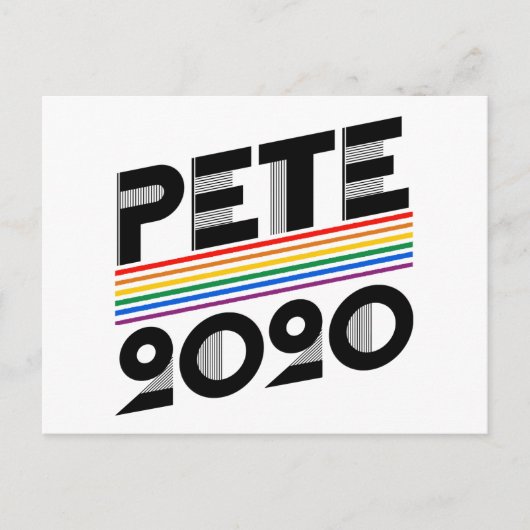 Pete Pride 2020 Briefkaart (Voorkant)