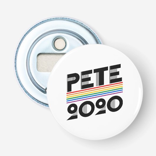 Pete Pride 2020 Button Flesopener (Voorkant)