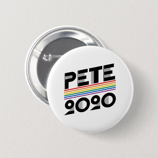 Pete Pride 2020 Ronde Button 5,7 Cm (Voorkant /achterkant)
