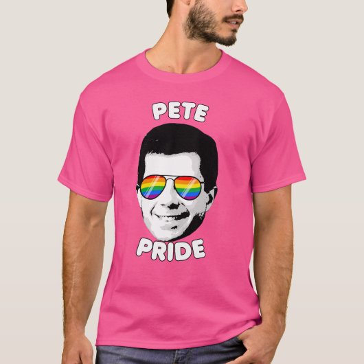 Pete Pride Zonnebril T-shirt (Voorkant)