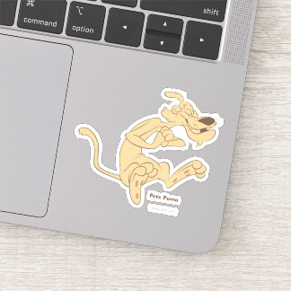 Pete Puma Excited Sticker