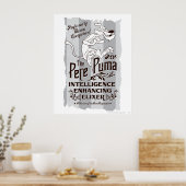 Pete Puma Intelligentie Elixir Poster (Keuken)