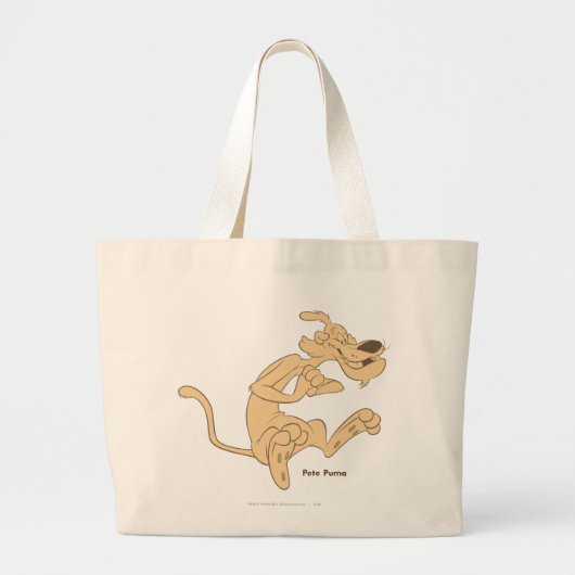 Pete Puma Opgewonden Grote Tote Bag (Voorkant)