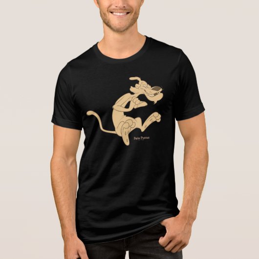 Pete Puma Opgewonden Tri-Blend Shirt (Voorkant)